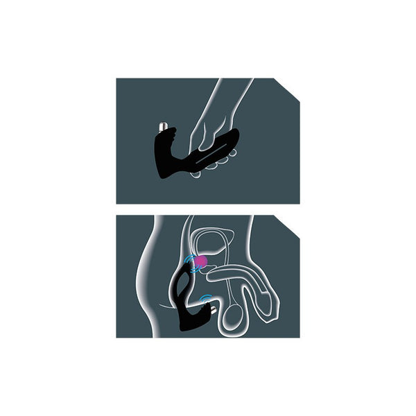 Plug/prostate XPANDER X4+, rechargeable PowerRocket, small