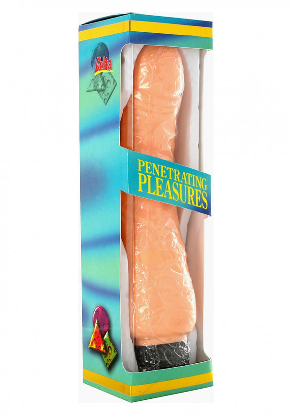 Vinyl P Shape Vibrator No.2 Light skin tone