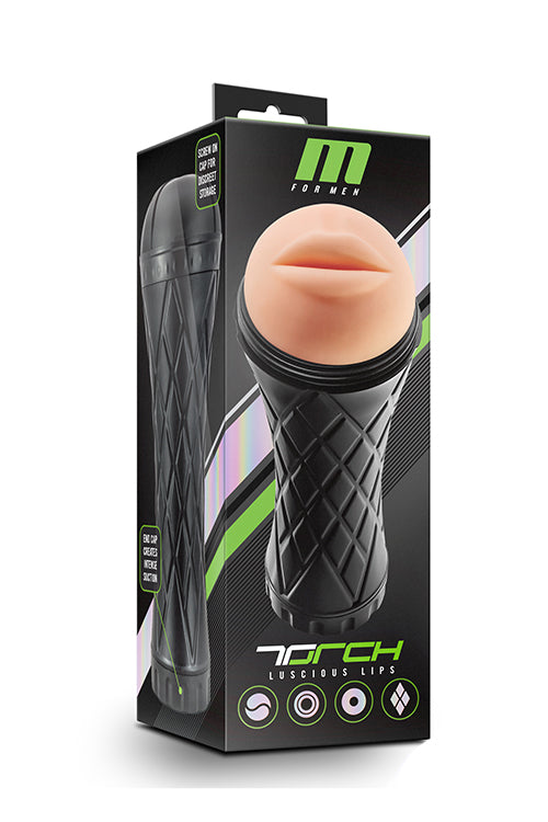 Masturbator M FOR MEN THE TORCH LUSCIOUS LIPS