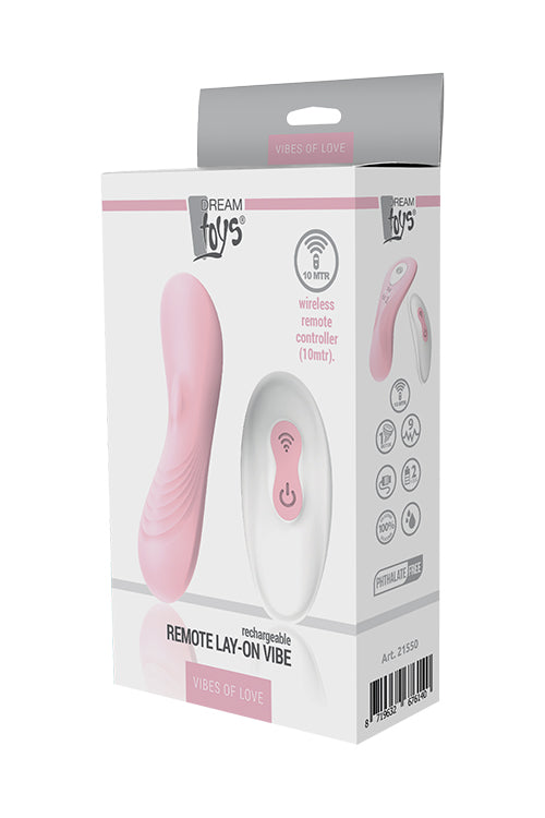 Stymulator DREAM TOYS REMOTE LAY ON VIBE