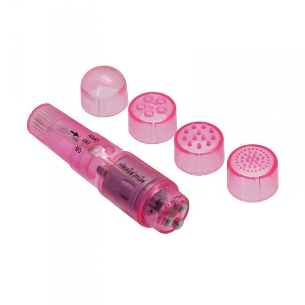 Stymulator Mini vibratore con punte intercambiabili Timeless 4 Surprises