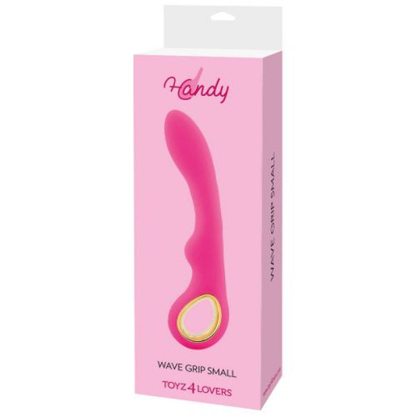 Vibratore design handy wave grip small pink vibrator