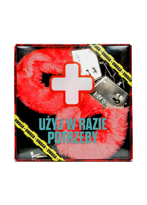 Kajdanki Awaryjne Kajdanki Czerwone