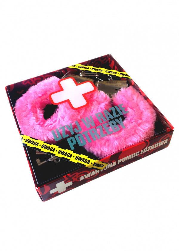 Kajdanki Awaryjne Kajdanki Różowe