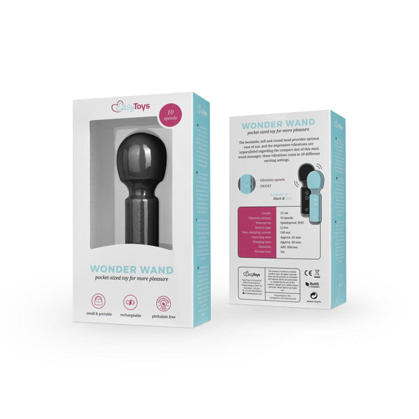 Mini Vibe Wand Vibrator Black
