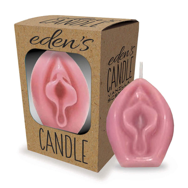 Eden's Candle   Vanilla Scented Vagina   Rose