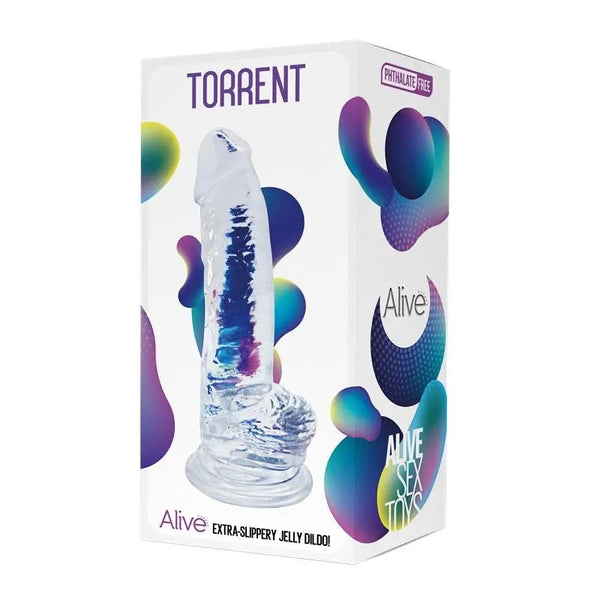 Dildo AL.Torrent (Jelly Clear)