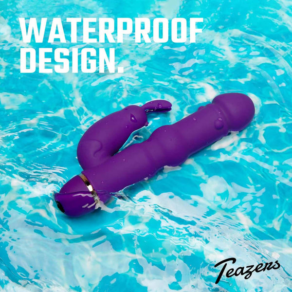 Teazers Silicone Rabbit Vibrator Purple
