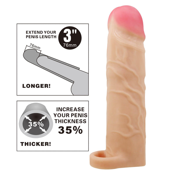 PRETTY LOVE   Gerd Flesh, Extend your penis lenghth 3 (76mm)