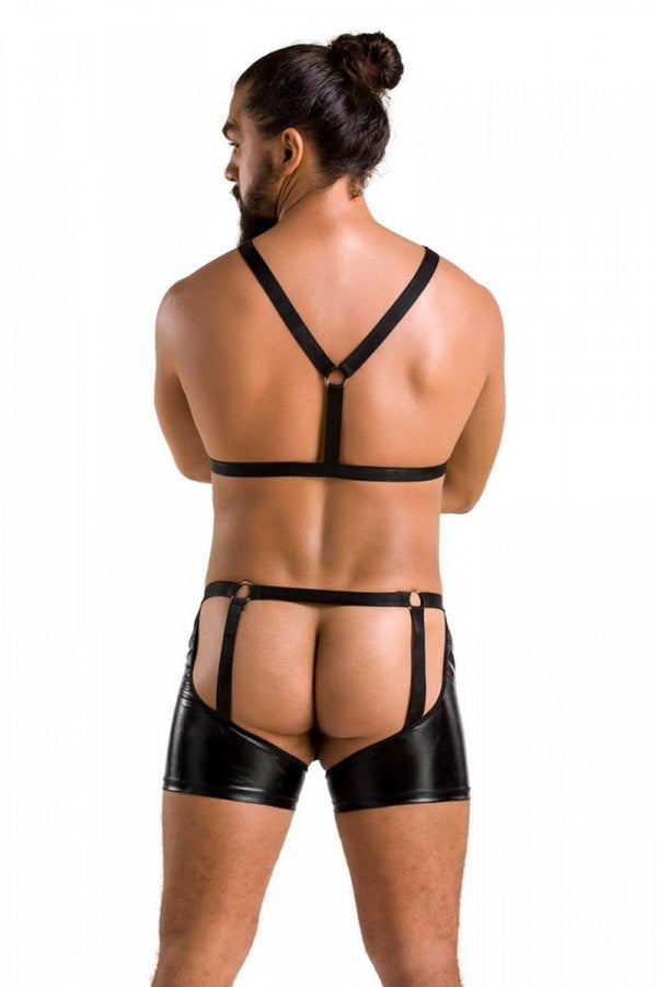 047 SET ARON black XXL/XXXL   Passion