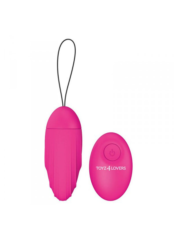 Jajko/wibr OVETTO VIBRANTE ELYS RIPPLE EGG REMOTE CONTROL PINK