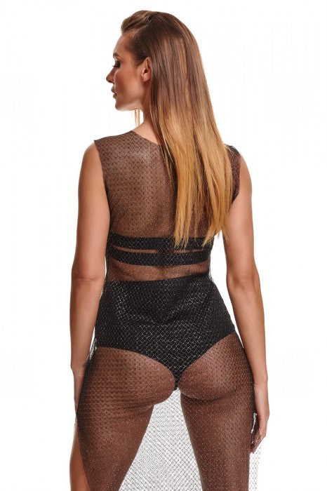 Lingerie dress full body XXL Silver Touch