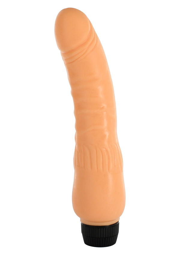 Vinyl P Shape Vibrator No.5 Light skin tone