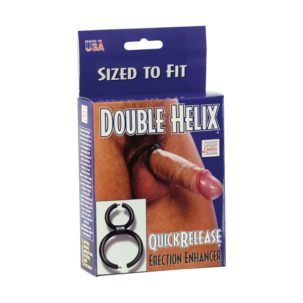 Quick Release Double Helix Black