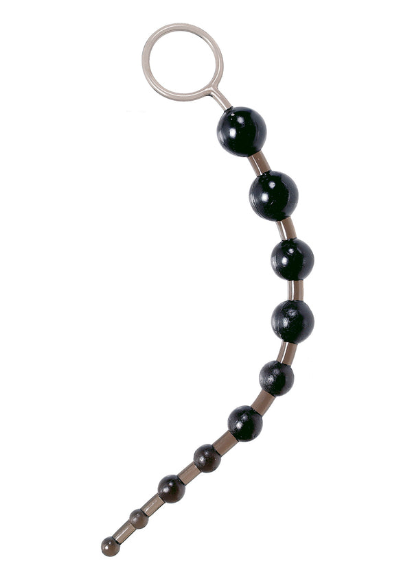 X 10 Beads Black