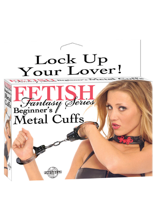Beginners Metal Cuffs Black