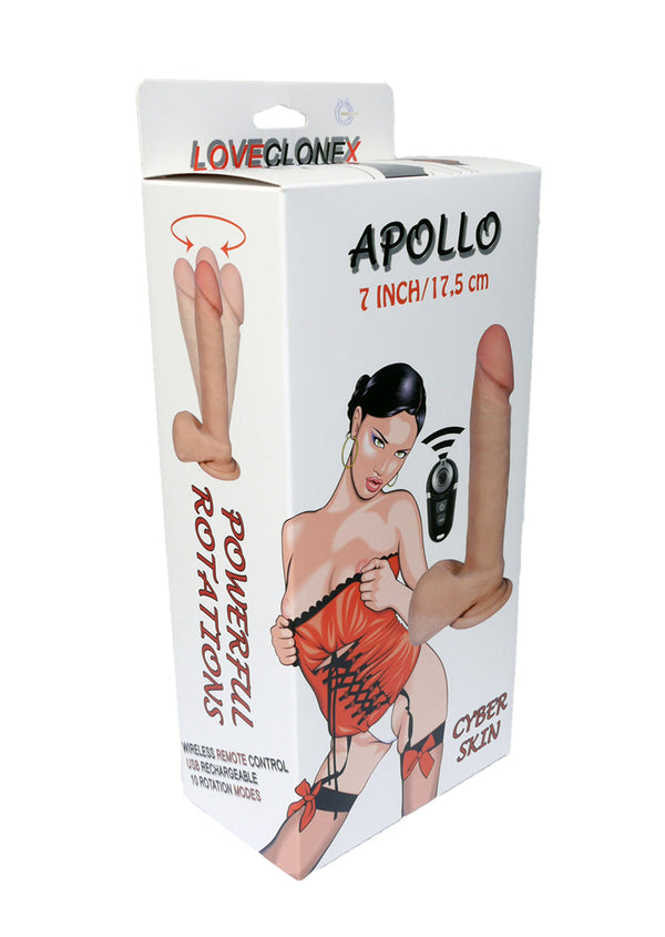 Wibrator APOLLO LOVECLONEX 7 rotation USB