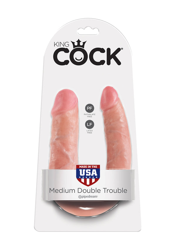 Cock U shape Double Trouble M Light skin tone