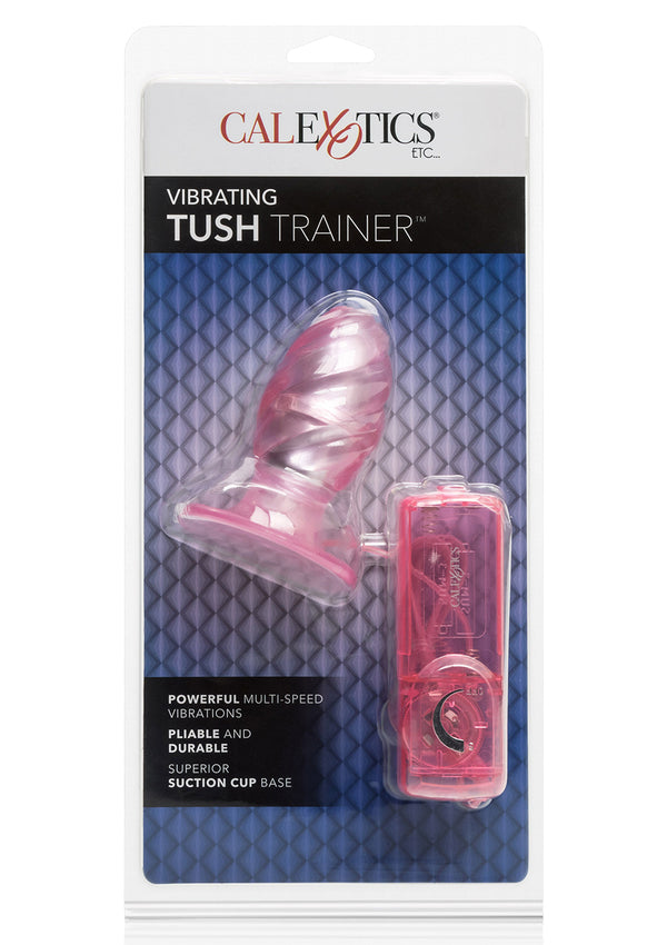 Plug/vibr TUSH TRAINER VIBRATING PINK