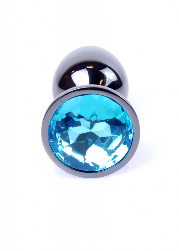 Plug Jewelery Dark Silver PLUG Light Blue