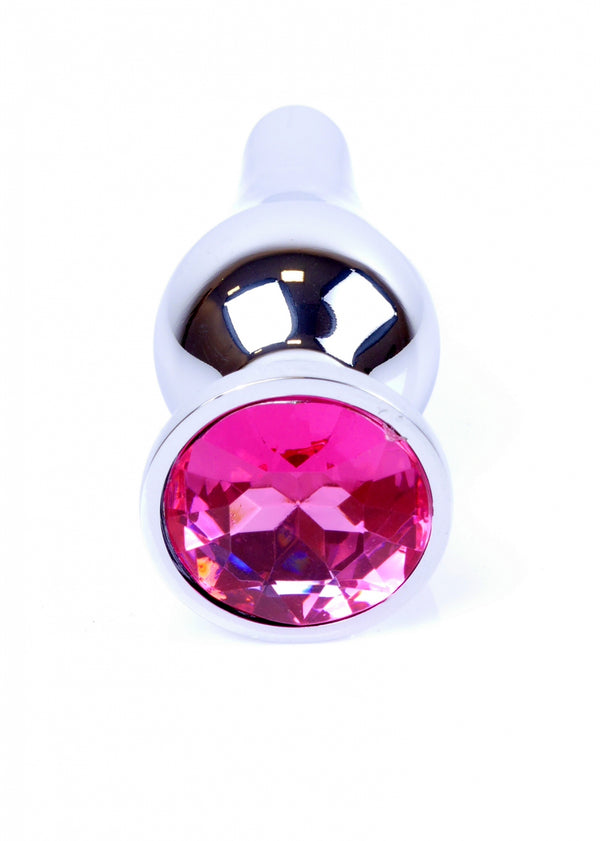 Plug Jewellery Silver BUTT PLUG  Pink