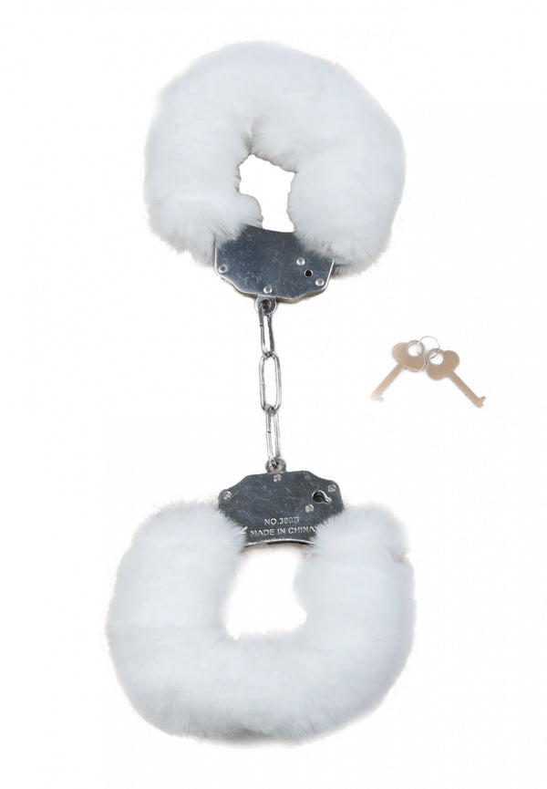Kajdanki Fetish B   Series   Furry Cuffs White
