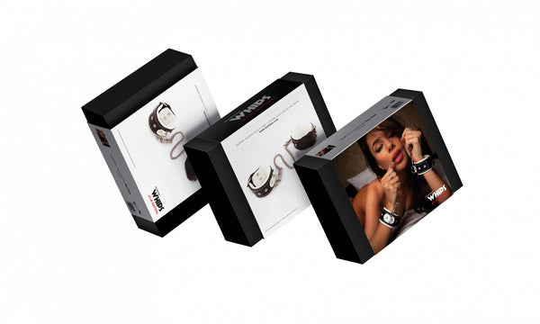 Kajdanki   Kajdanki damskie na ręce białe