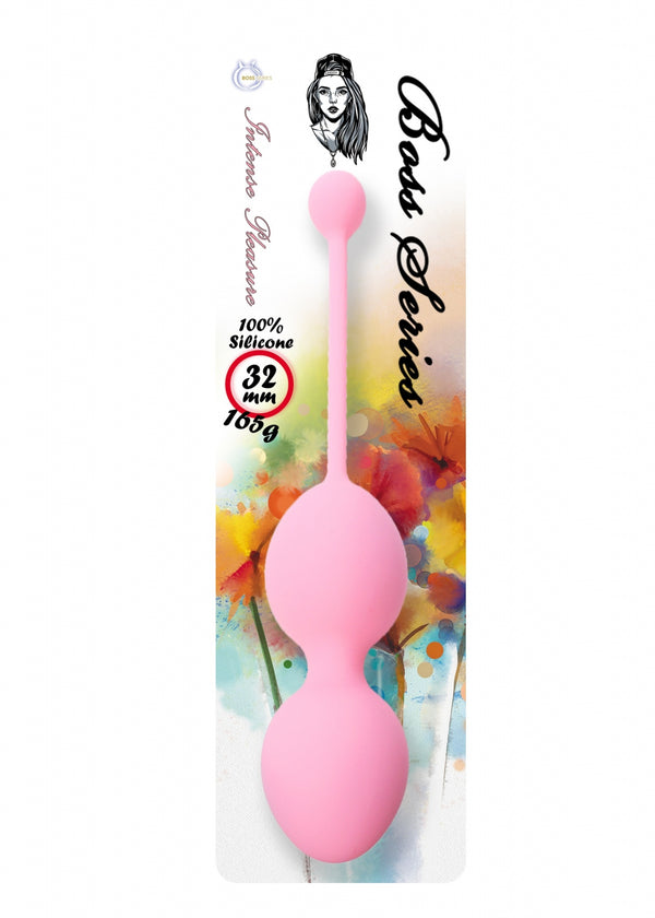 Silicone Kegel Balls 32mm 165g Pink   B   Series
