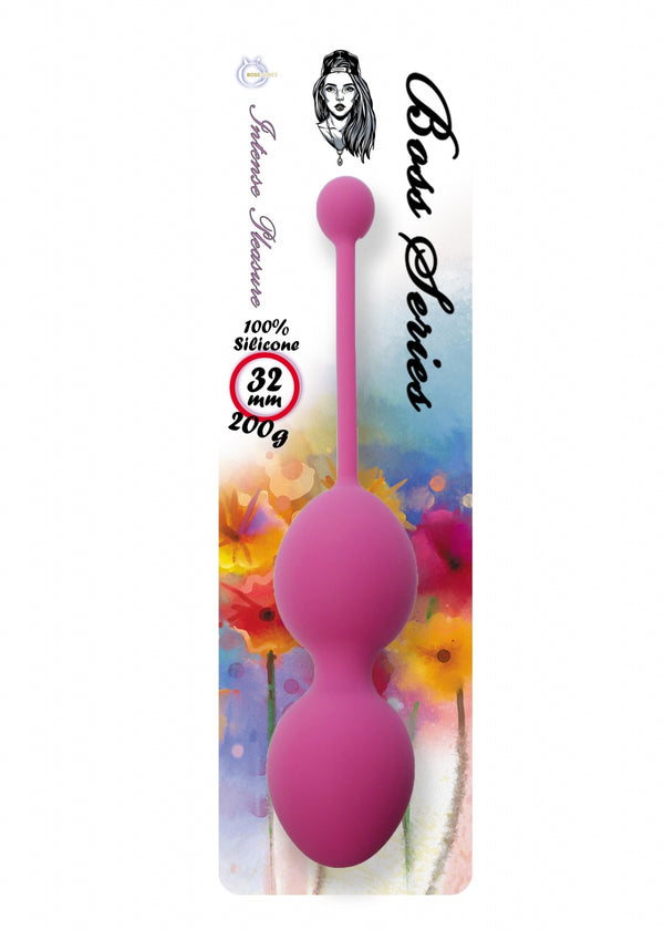 Silicone Kegel Balls 32mm 200g Dark Pink   B   Series