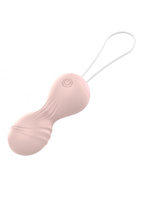Kulki Vibrating Silicone Kegel Balls USB 10 Function / Remote control  Flesh