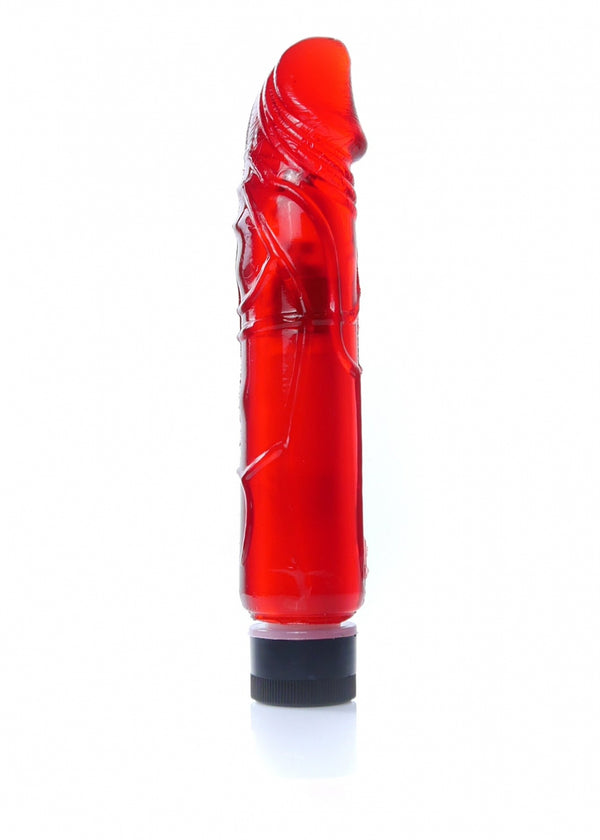 Wibrator Juicy Jelly   Multispeed Red