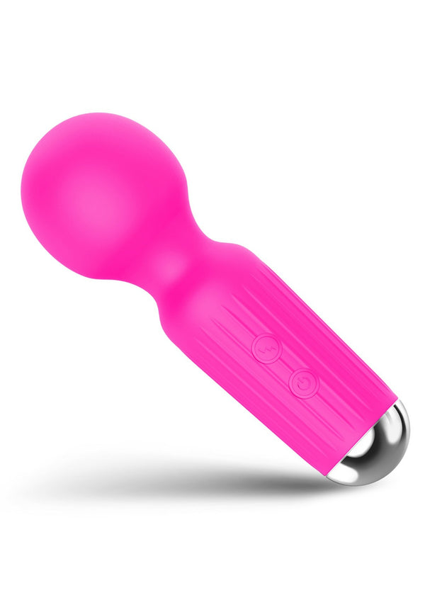 Rechargeable Mini Massager USB 20 Functions Pink