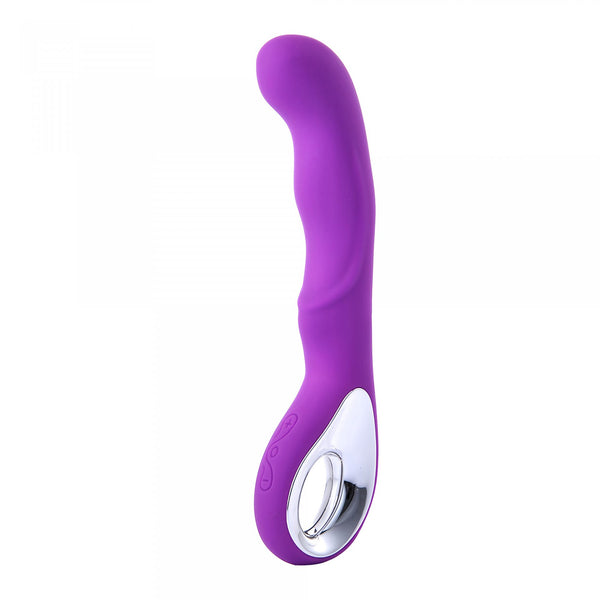 Vibrator G spot 10 functions USB Purple