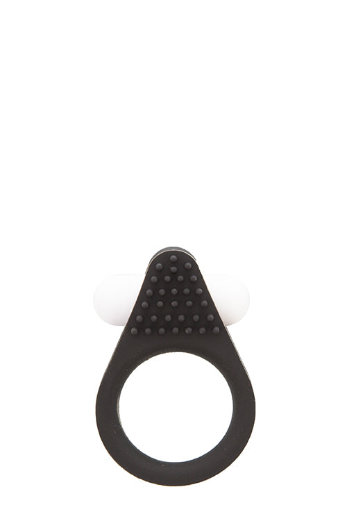 ALL TIME FAVORITES SILICONE STIMU RING BLACK