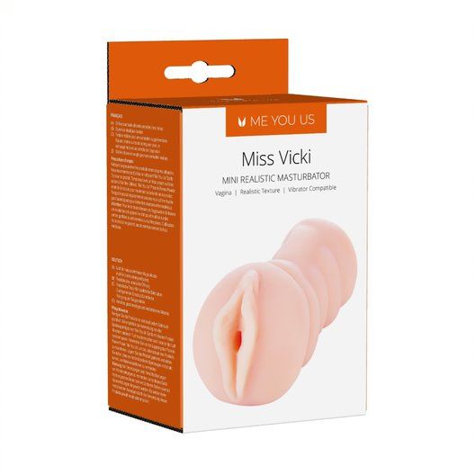 Me You Us Miss Vicki Mini Realistic Masturbator Flesh Masturbator