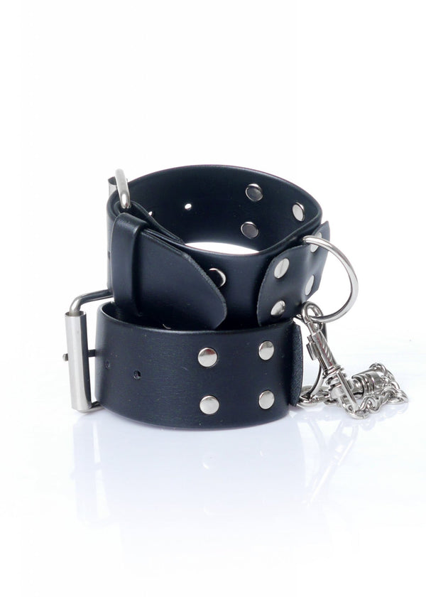 Fetish B   Series Handcuffs with studs 4 cm