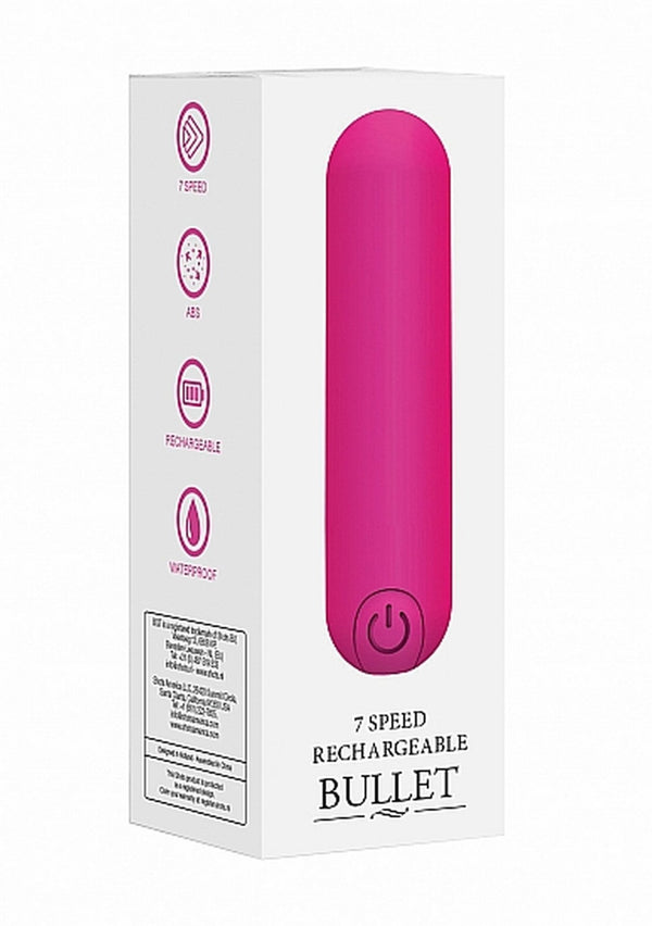 10 Speed Rechargeable Bullet   Pink
