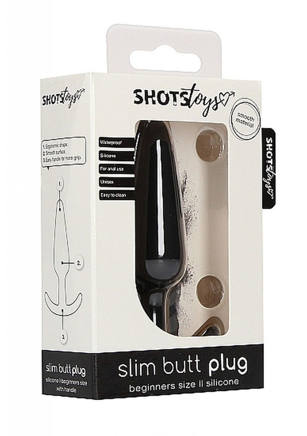 Slim Butt Plug   Black