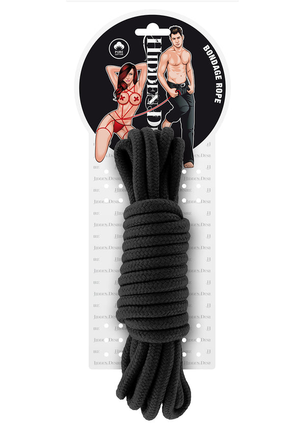 Bondage Rope 5m Black