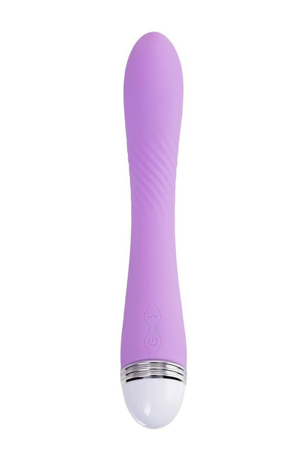 Flovetta Vibrator by Toyfa Lantana, silicone, purple, 22 cm
