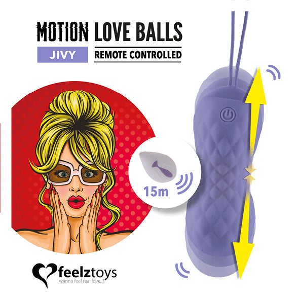 FeelzToys   Remote Controlled Motion Love Balls Jivy