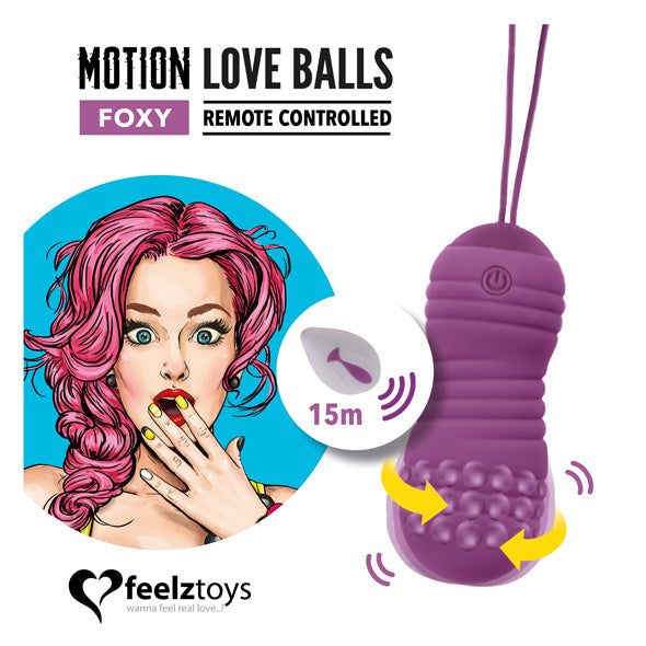 FeelzToys   Remote Controlled Motion Love Balls Foxy