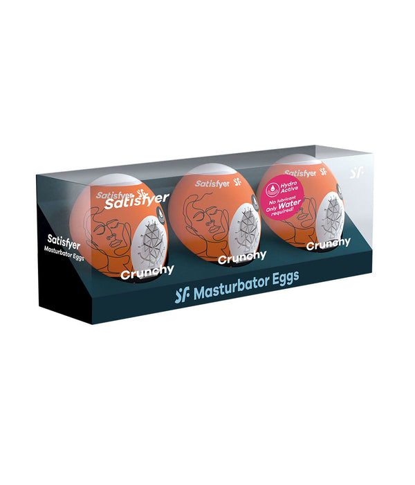 Masturbator Eggs (set of 3 Crunchy)