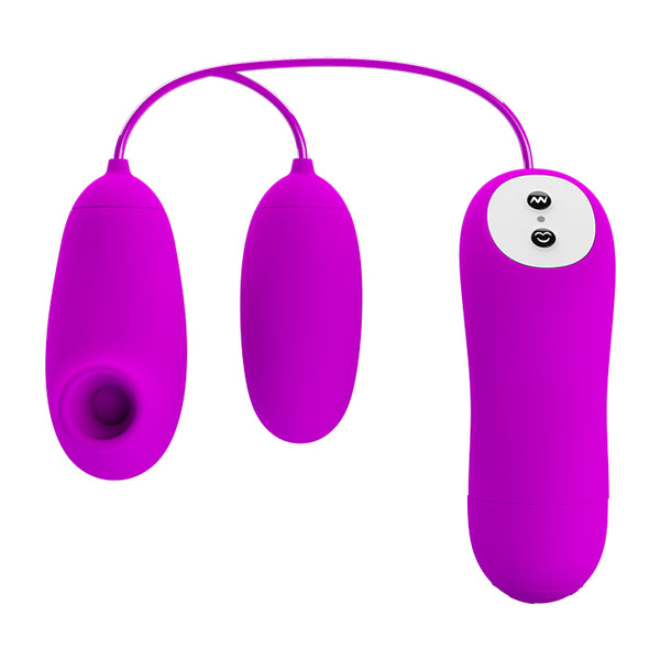 PRETTY LOVE   VIBRO BULLETS, 12+12 stimulation functions