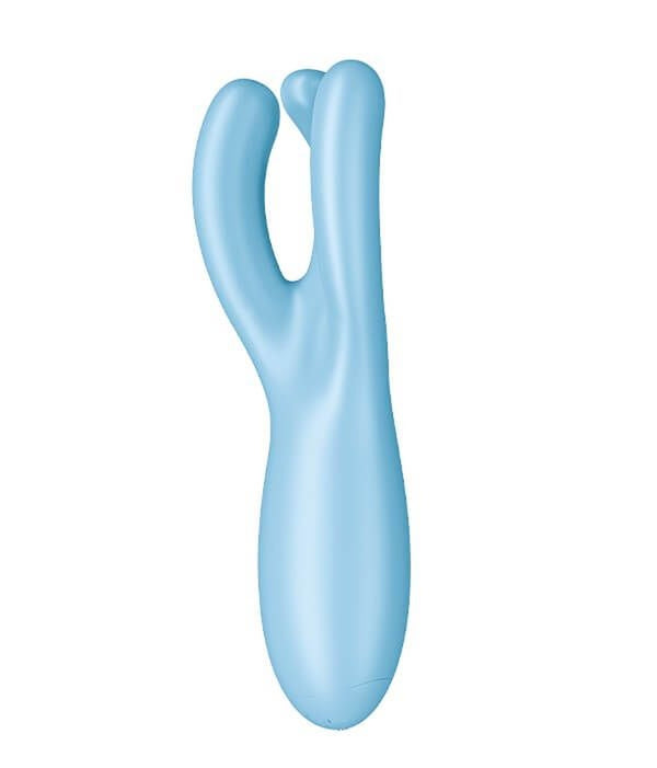 Threesome 4 Connect App Vibrator (Blue)