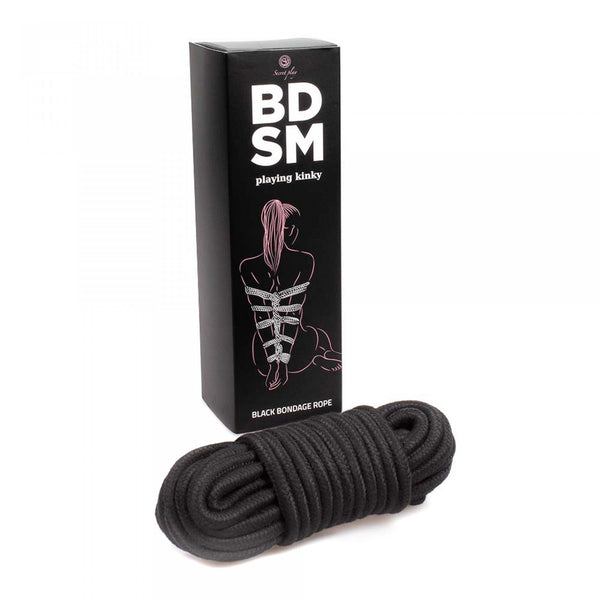 Wiązania Black Bondage Rope BDSM