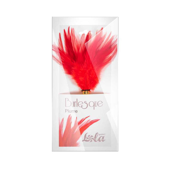 Tickler Burlesque Plume Red Feather