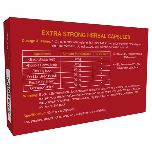 Supl.diety Extra Strong 6 Capsules