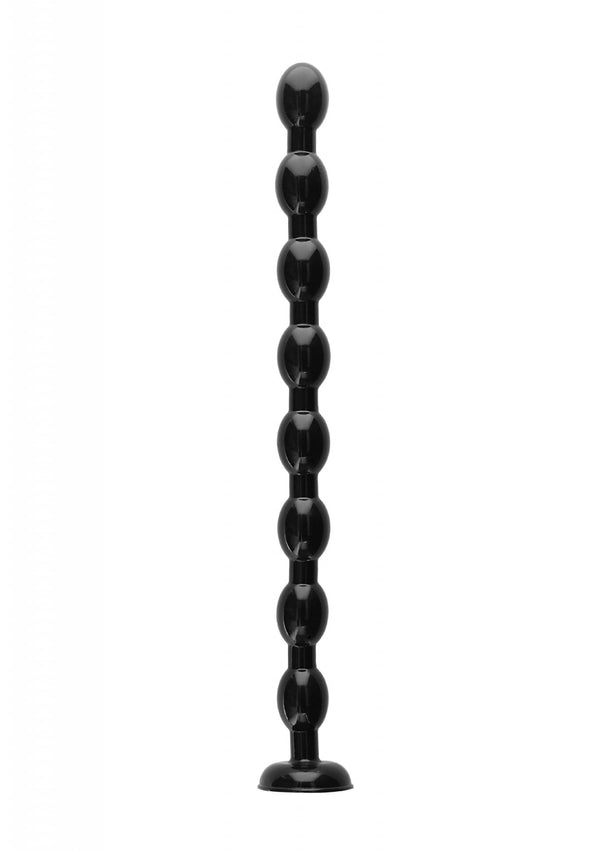 Ass Snake Beaded Dildo 48 cm Black