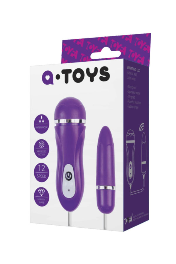 A TOYS, Vibro egg ,ABS plastic, Purple O1.6 cm